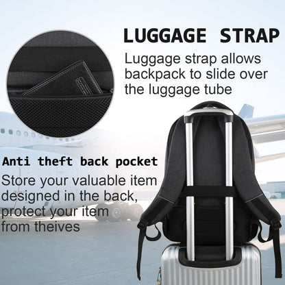 Anti Theft Laptop Backpack