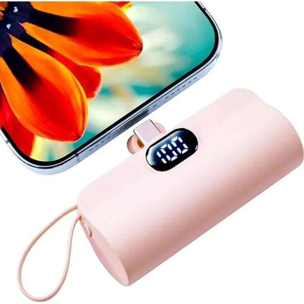 Pink Portable Charger