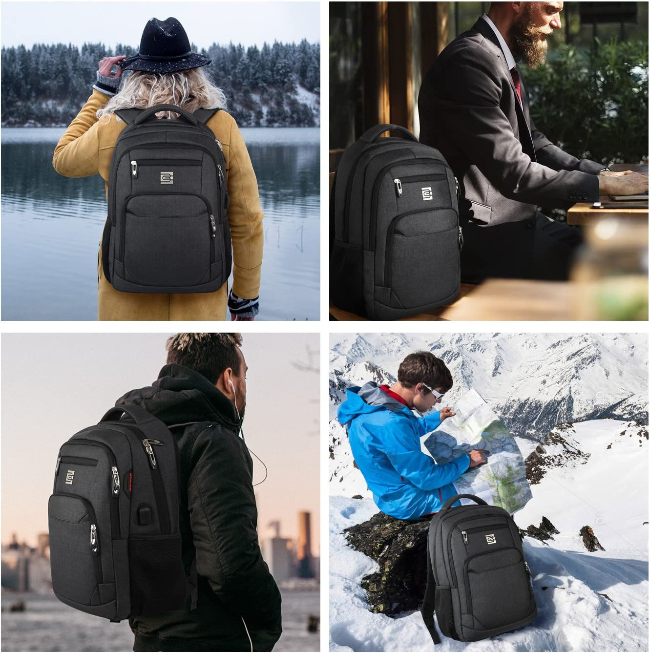 Anti Theft Laptop Backpack